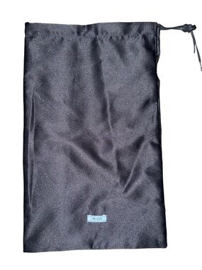 Prada Dark Charcoal Polyester Dust Bag
